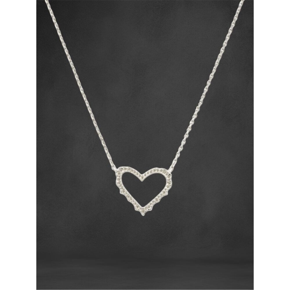 Kendra Scott NEW necklace - Sophee silver heart